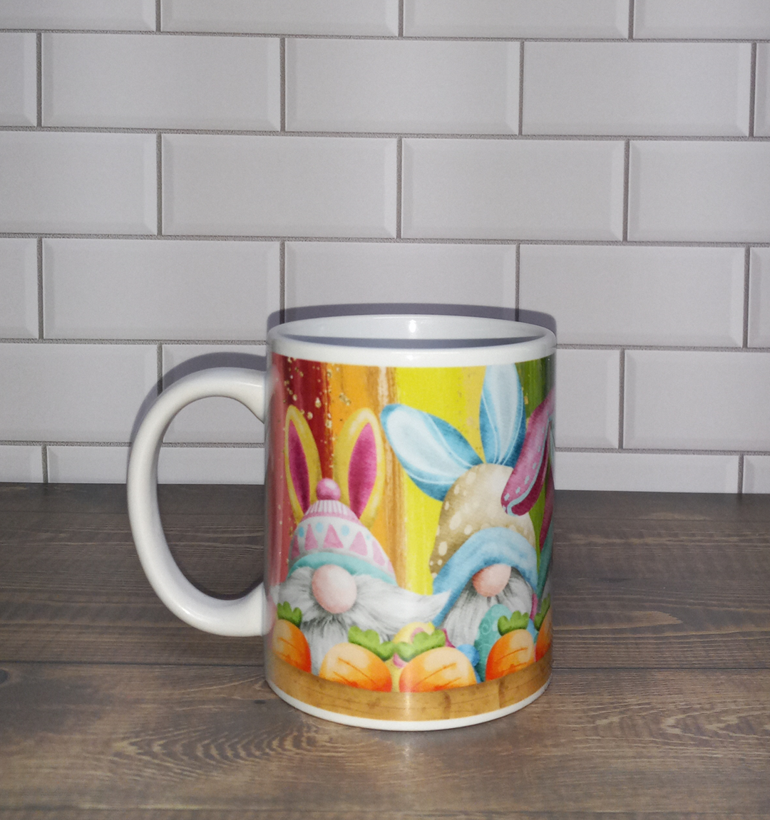 Easter Gnome Mug- left