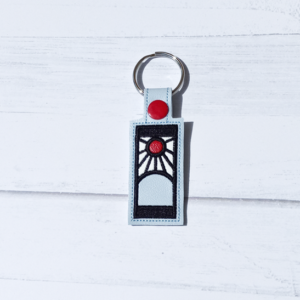 Hanafuda Key Fob