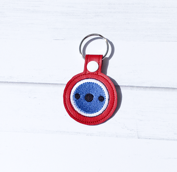 Demon Eyes Symbol #2 Fob/ Dangle