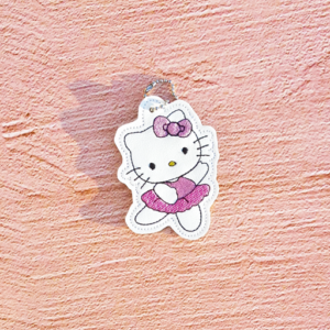 Ballerina Kitty Bag Dangle