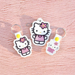 Cute Kitty Key Fob/ Dangle