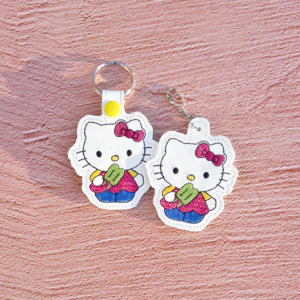 Kitty w/Popsicle Fob/ Dangle