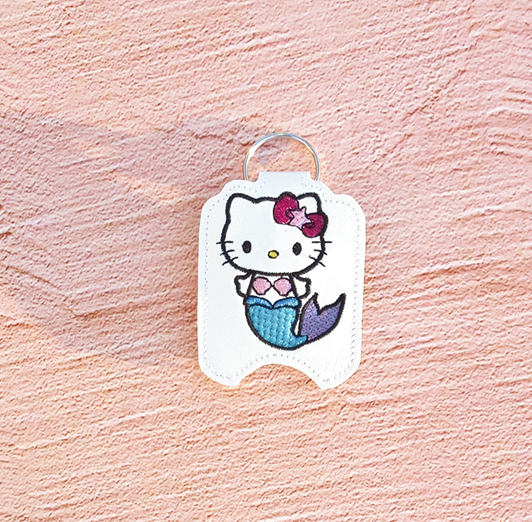 Mer-Kitty Hand Sanitizer Holder