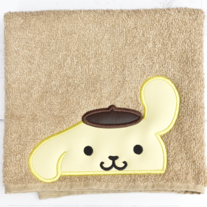 Pup Friend w/ Beret Hooded Towel