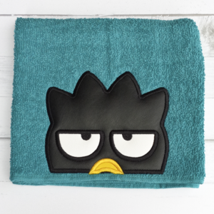Mischievous Penguin Friend Hooded Towel