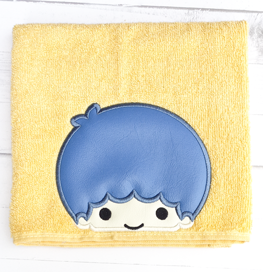 Boy Twin Star Friend Hooded Towel