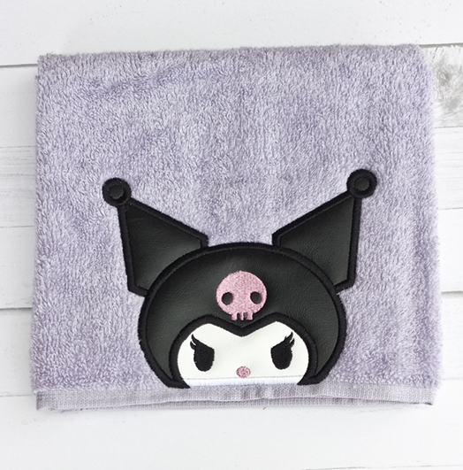 Naughty Bunny Friend Hooded Towel