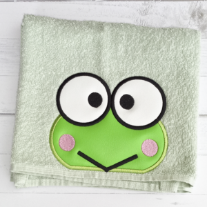 Frog Friend Hooded Towel