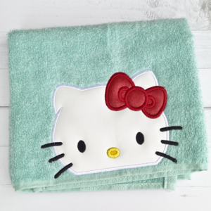 Pretty Kitty Hooded Towel