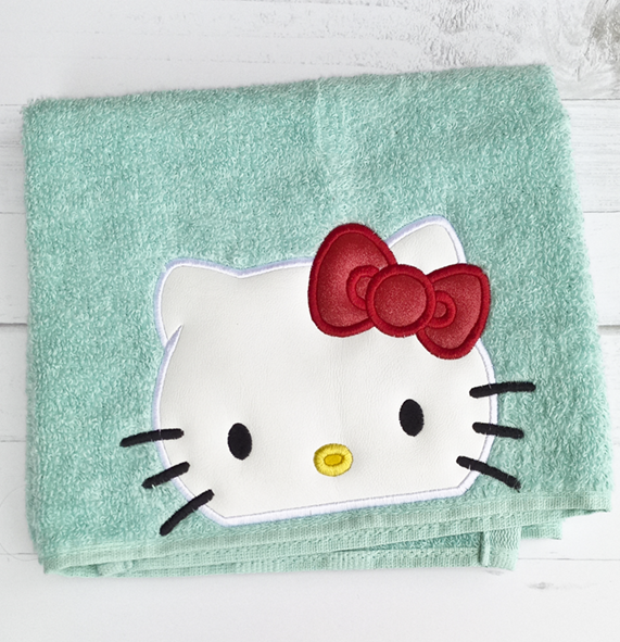Pretty Kitty Hooded Towel
