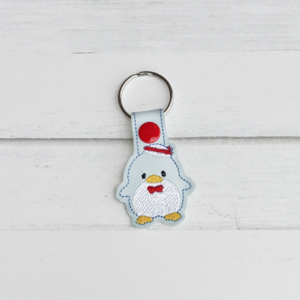 Happy Penguin Friend Key Fob