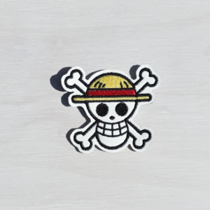 Straw Hat Skull Feltie