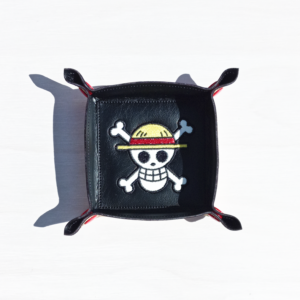Straw Hat Skull Snap Tray