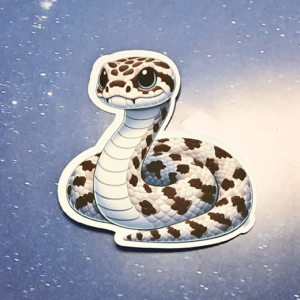 Cute Cartoon Snake Sticker