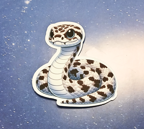 Cute Cartoon Snake Sticker