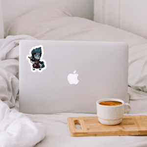 Chakra Accumulator Sticker Mockup