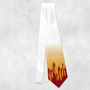 Fire Wielder Neck Tie Mockup