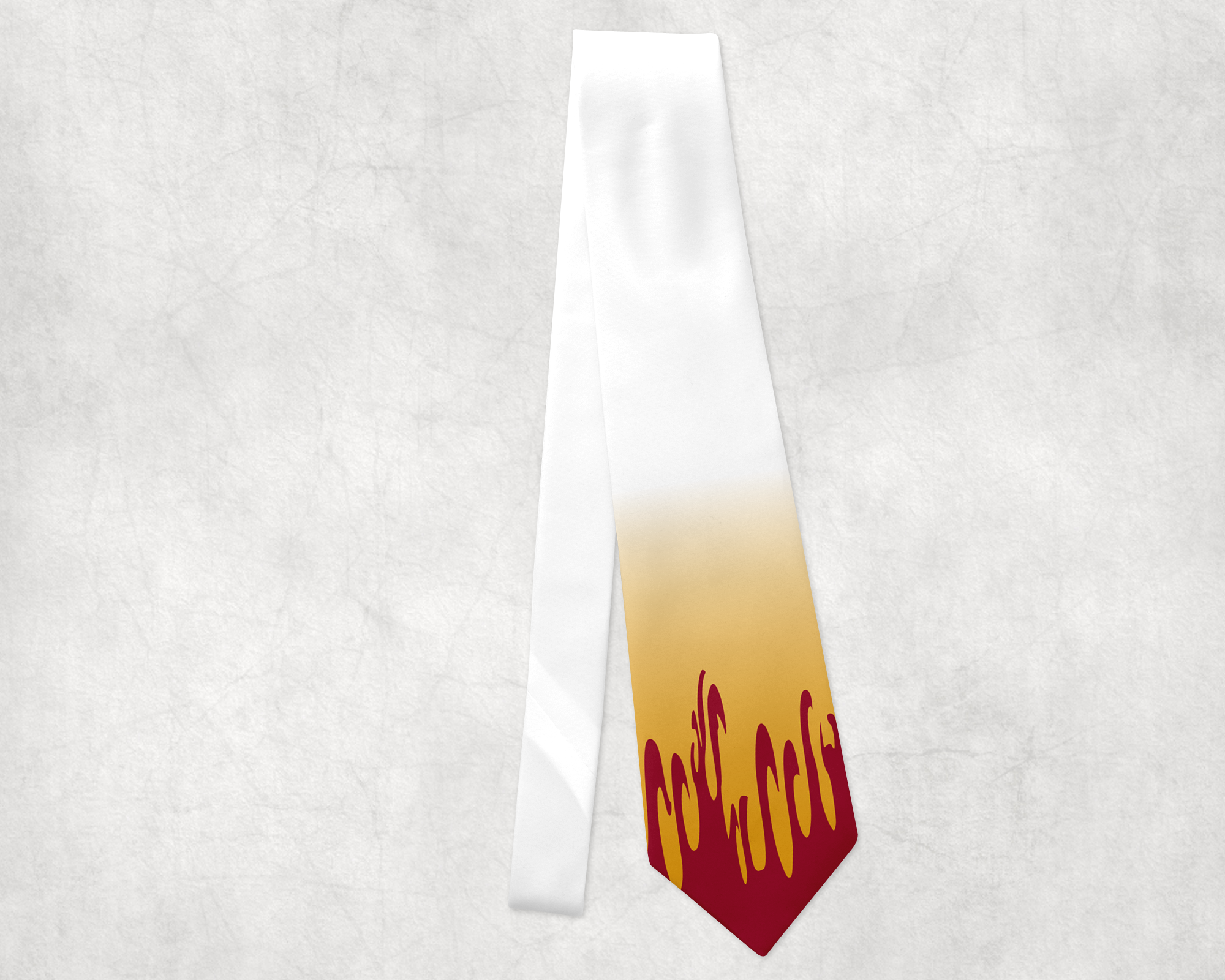 Fire Wielder Neck Tie Mockup