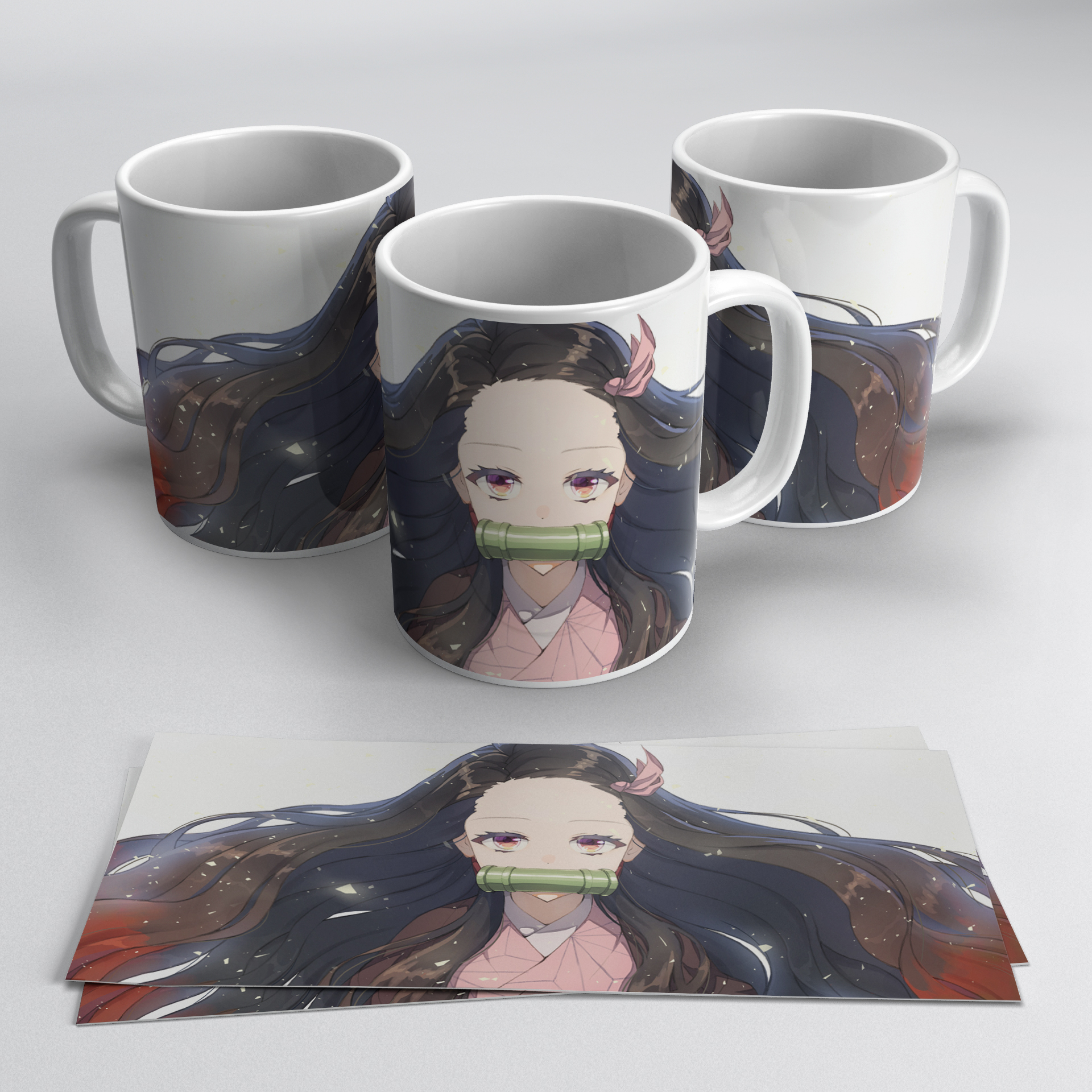 Demon Girl Mug Mockup