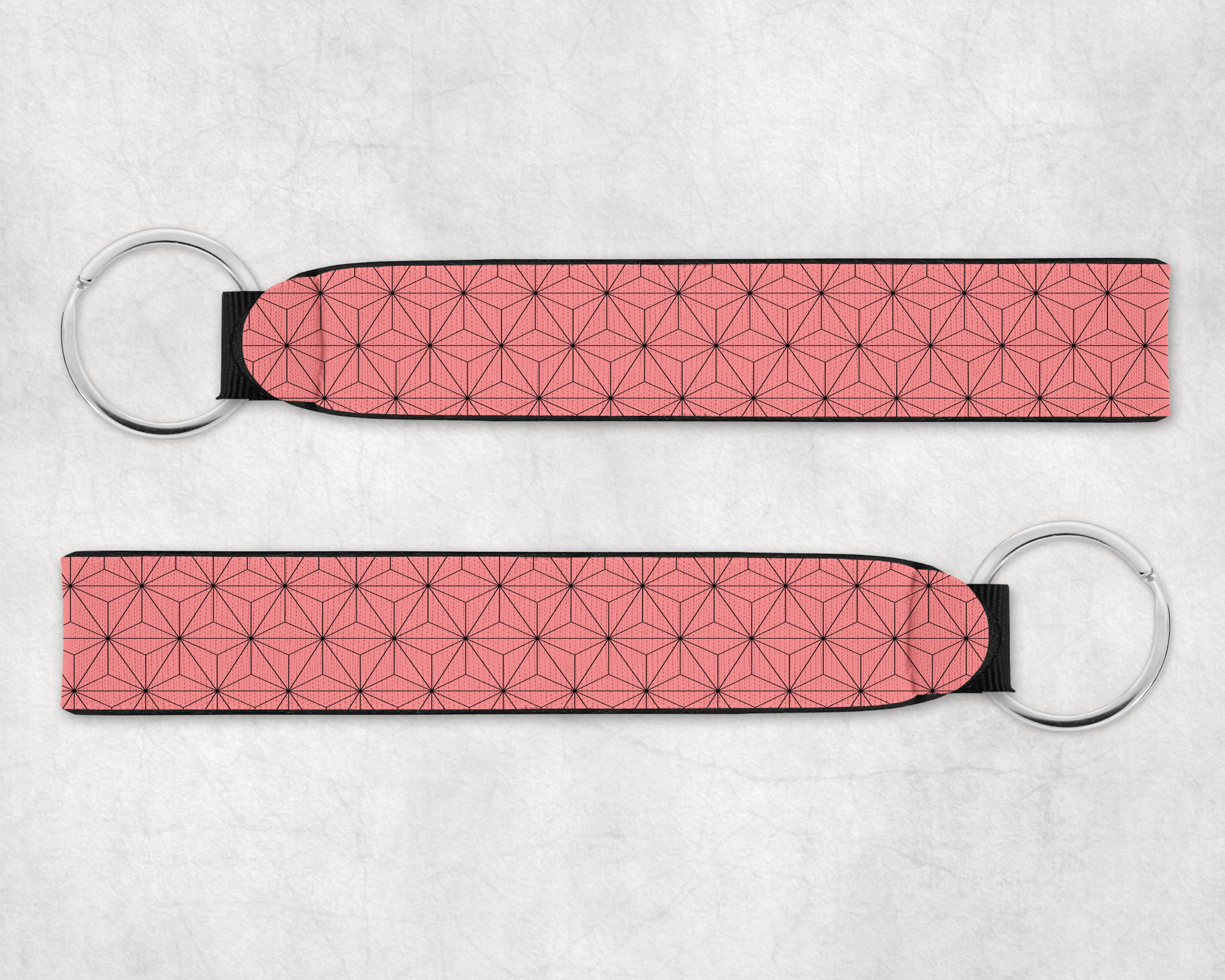 Hemp Leaf Pattern Wristlet Mockup