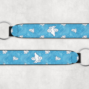 Breath Of Clouds Wristlet Mockup