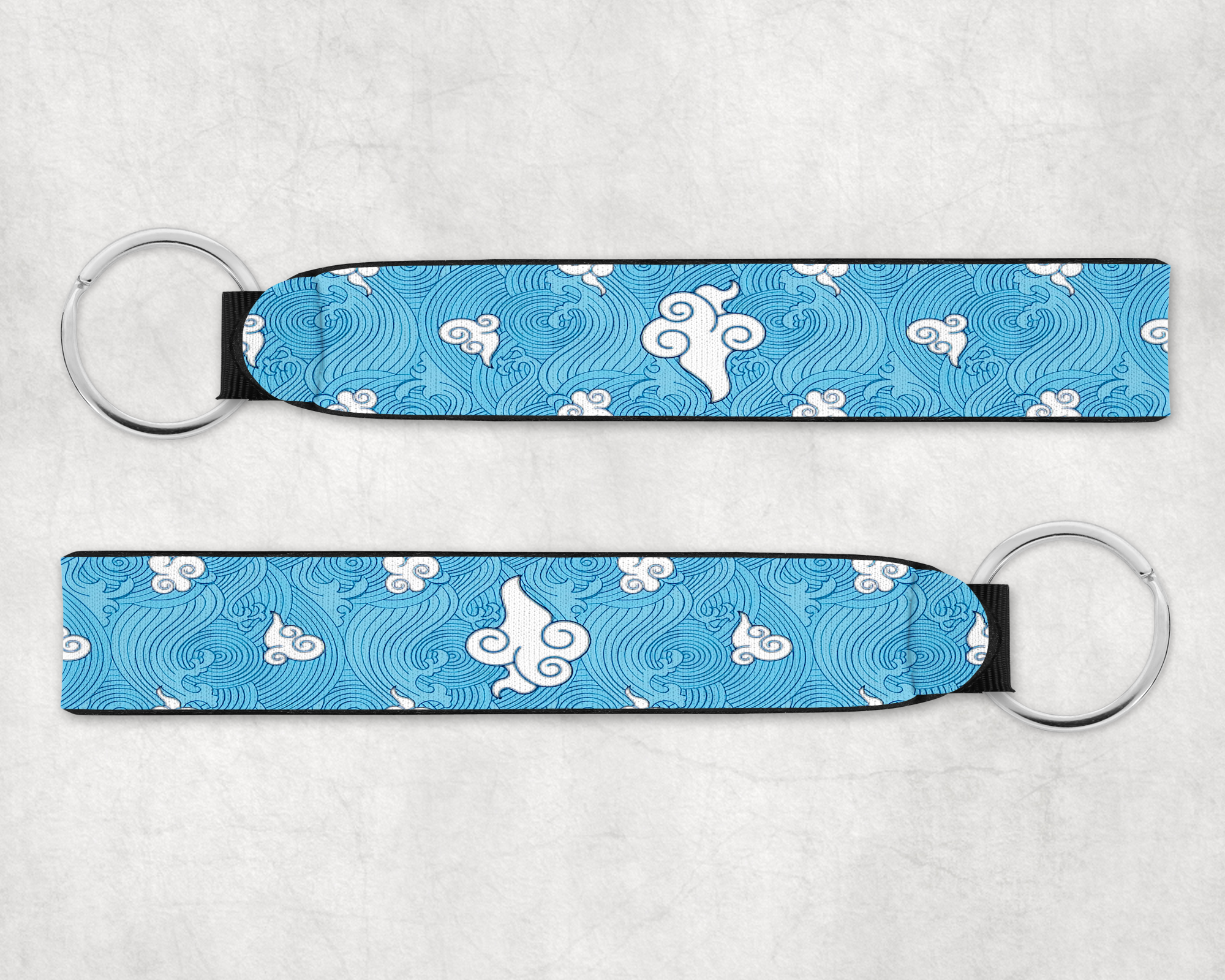 Breath Of Clouds Wristlet Mockup