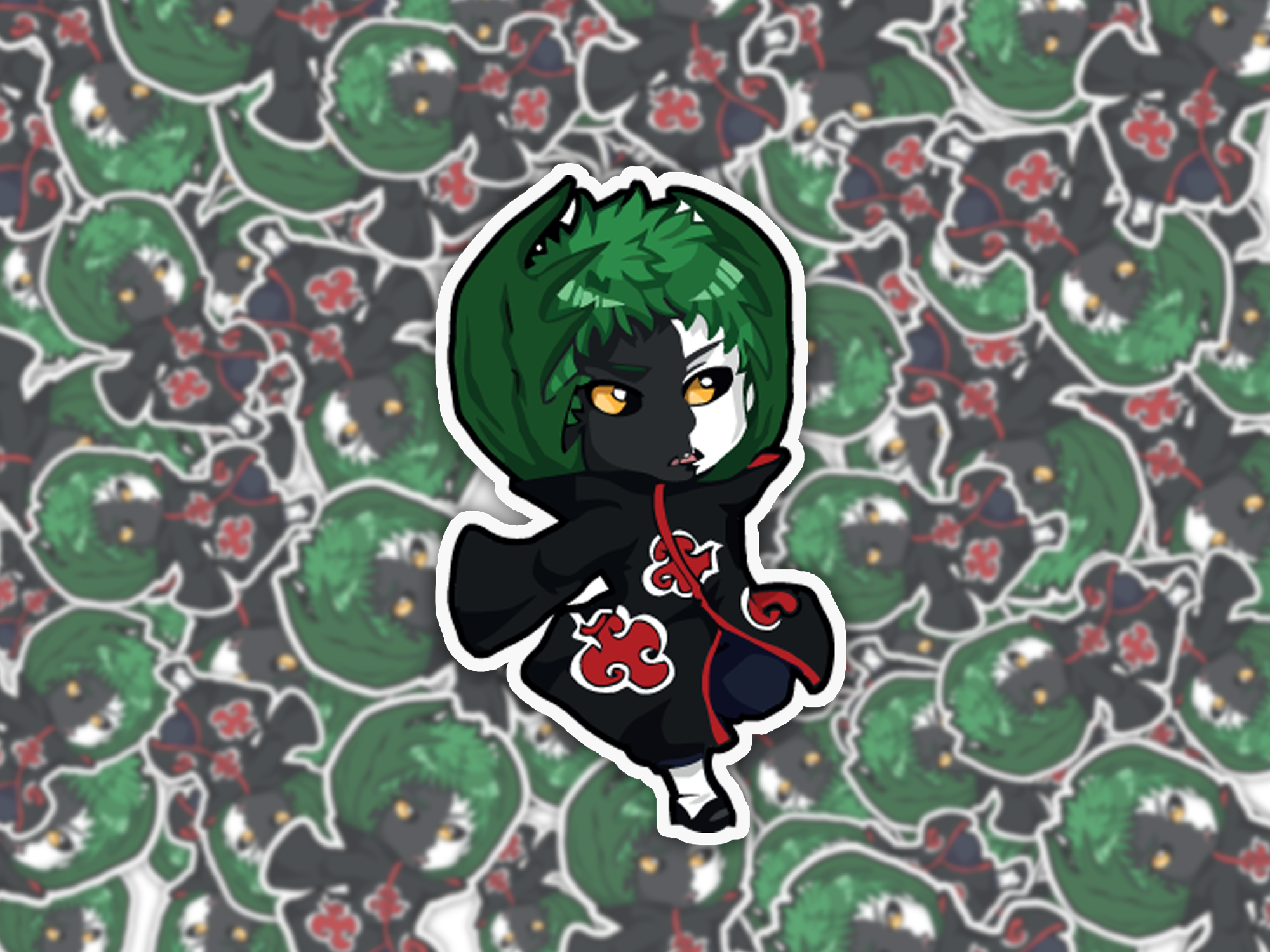 Clan Spy Sticker Mockup