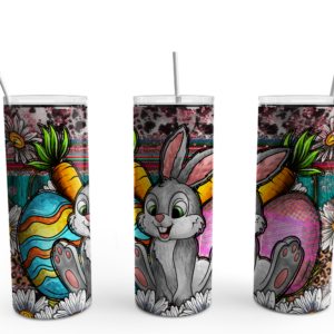 Easter Bunny Tumbler Mockup