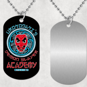 Academy Symbol Dog Tag Mockup