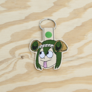 Amphibian Girl Key Fob
