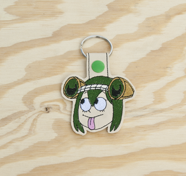 Amphibian Girl Key Fob