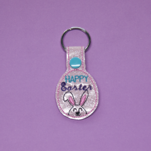 Happy Easter Egg Key Fob