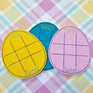 Easter Egg Tic Tac Toe Board