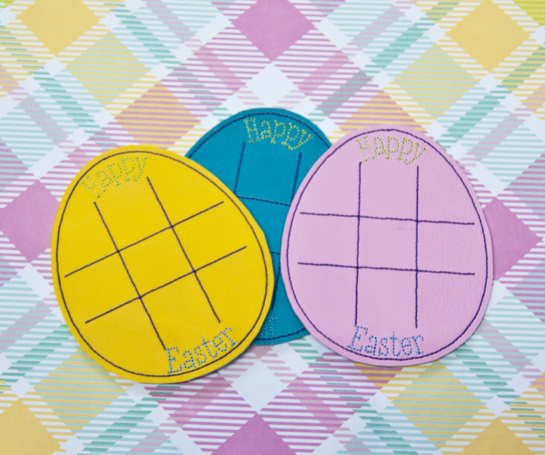Easter Egg Tic Tac Toe Board