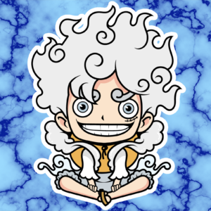 Fruit Boosted Captain Sticker Mockup