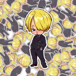 Fighting Cook Sticker Mockup