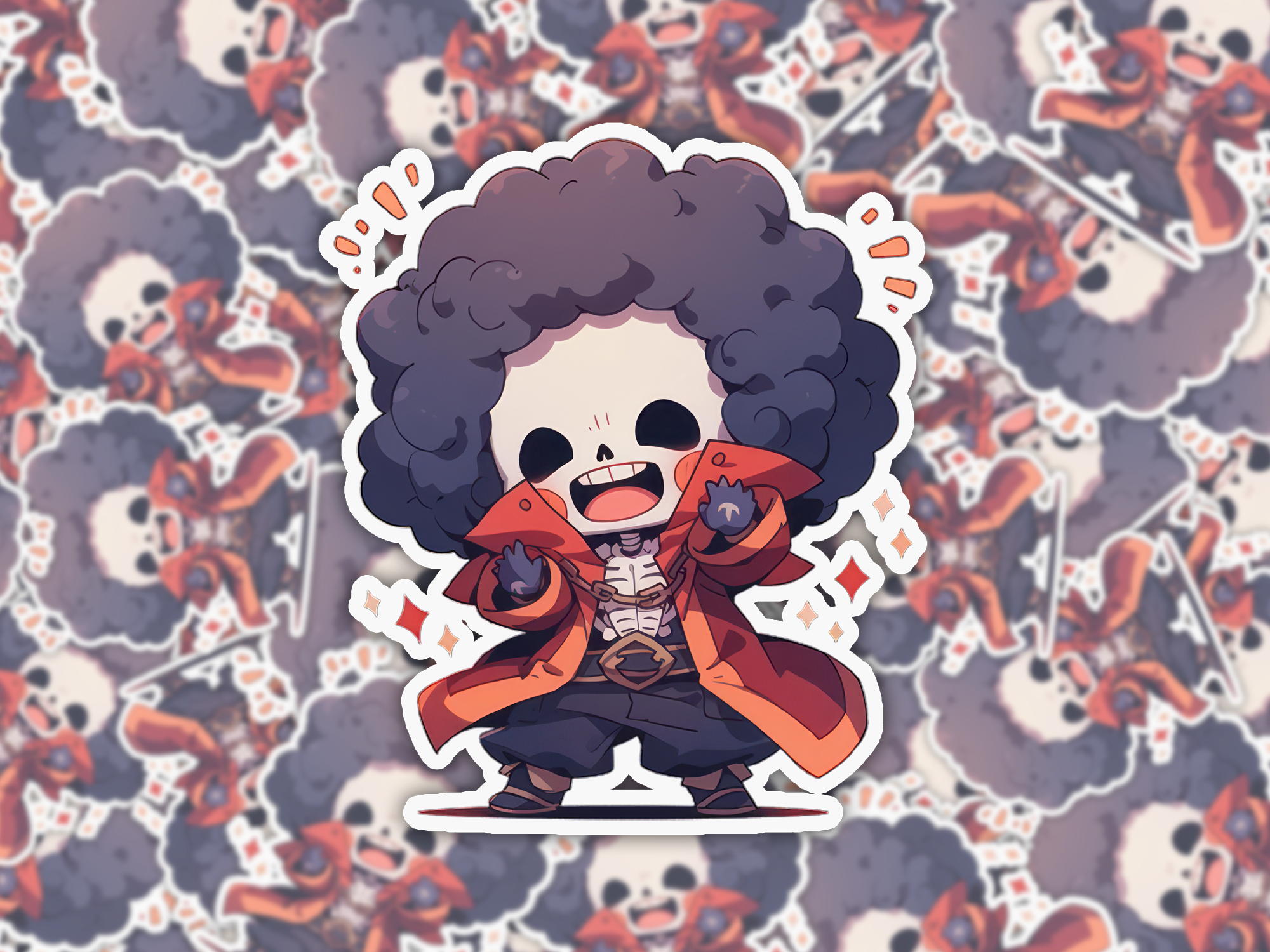 Musician Sticker Mockup