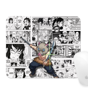 Beast Fighter Manga Mousepad Mockup