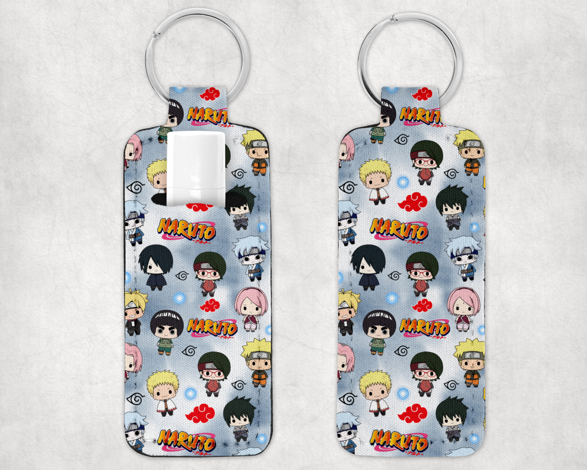 Chibi Clan Ninjas Lip Care Holder Mockup