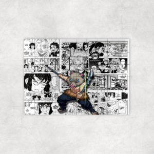 Beast Fighter Manga Puzzle Mockup