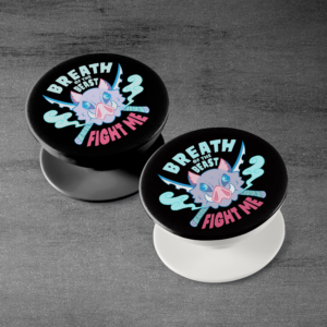 Breath Of The Beast Phone Grip Mockup