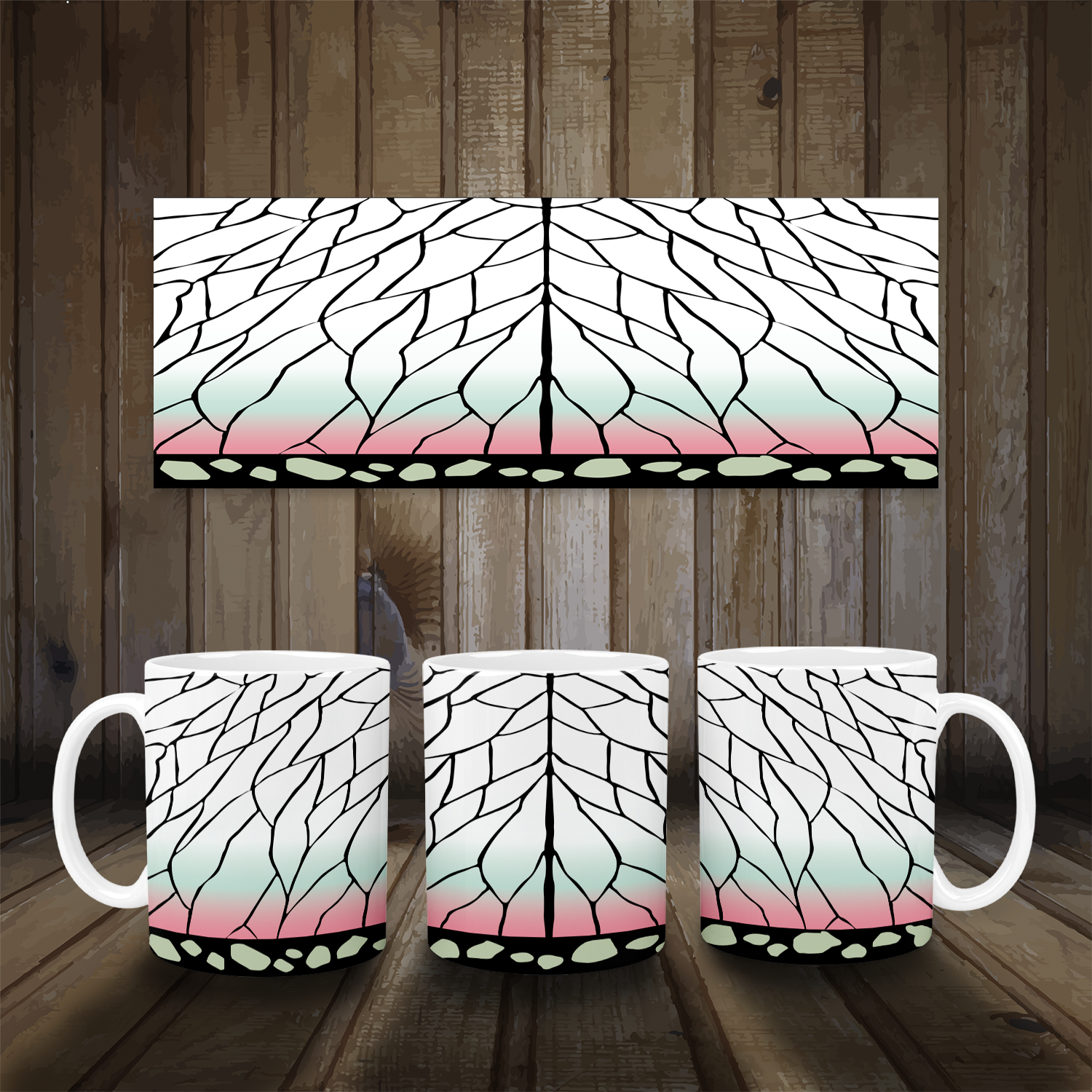 Butterfly Girl Mug Mockup