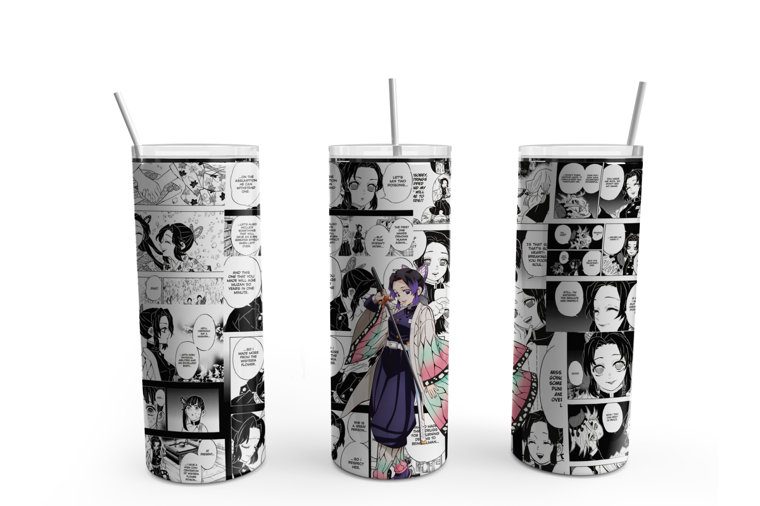 Butterfly Girl Manga Tumbler