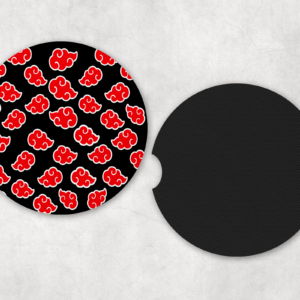 Daybreak Clouds Pattern Car Coasters Mockup