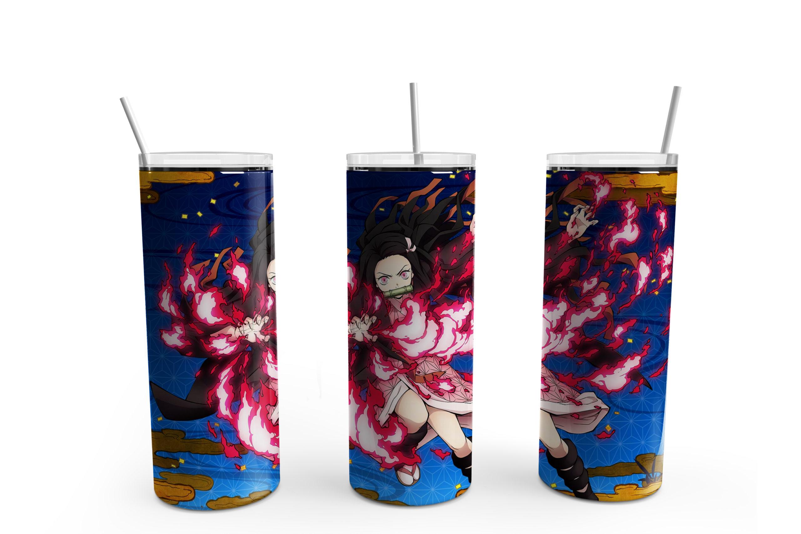 Demon Girl Tumbler Mockup