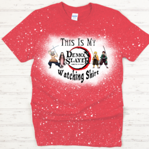 This Is My DSlayer Watching Shirt Bleach Mockup