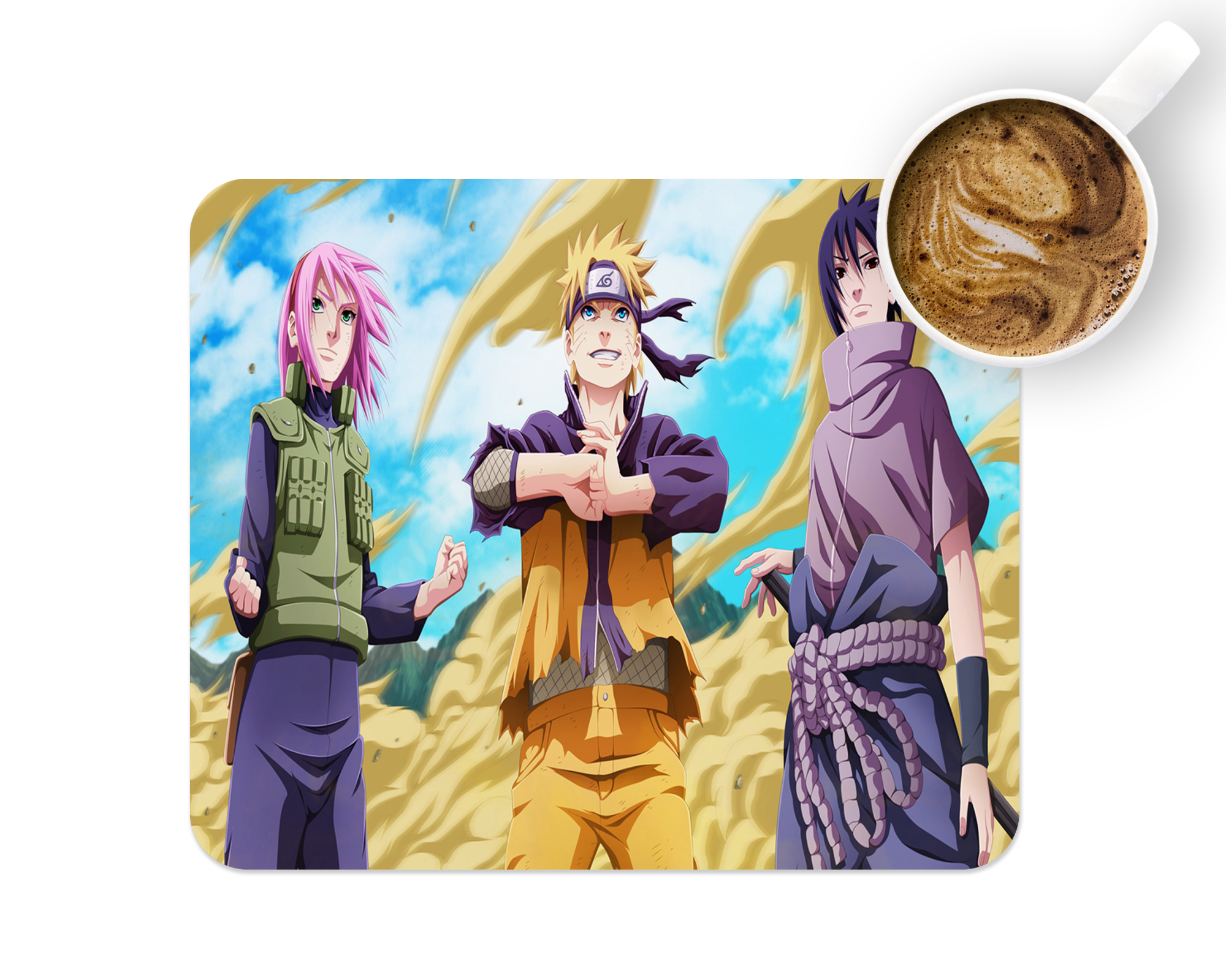 Ninja Fighters Mousepad Mockup