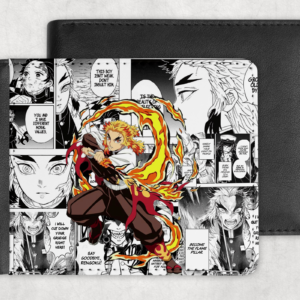 Fire Wielder Manga Wallet Mockup