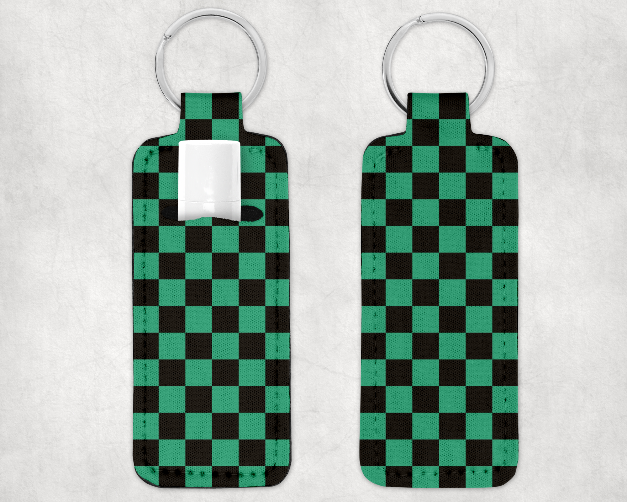 Ichimatsu Pattern Lip Care Holder Mockup