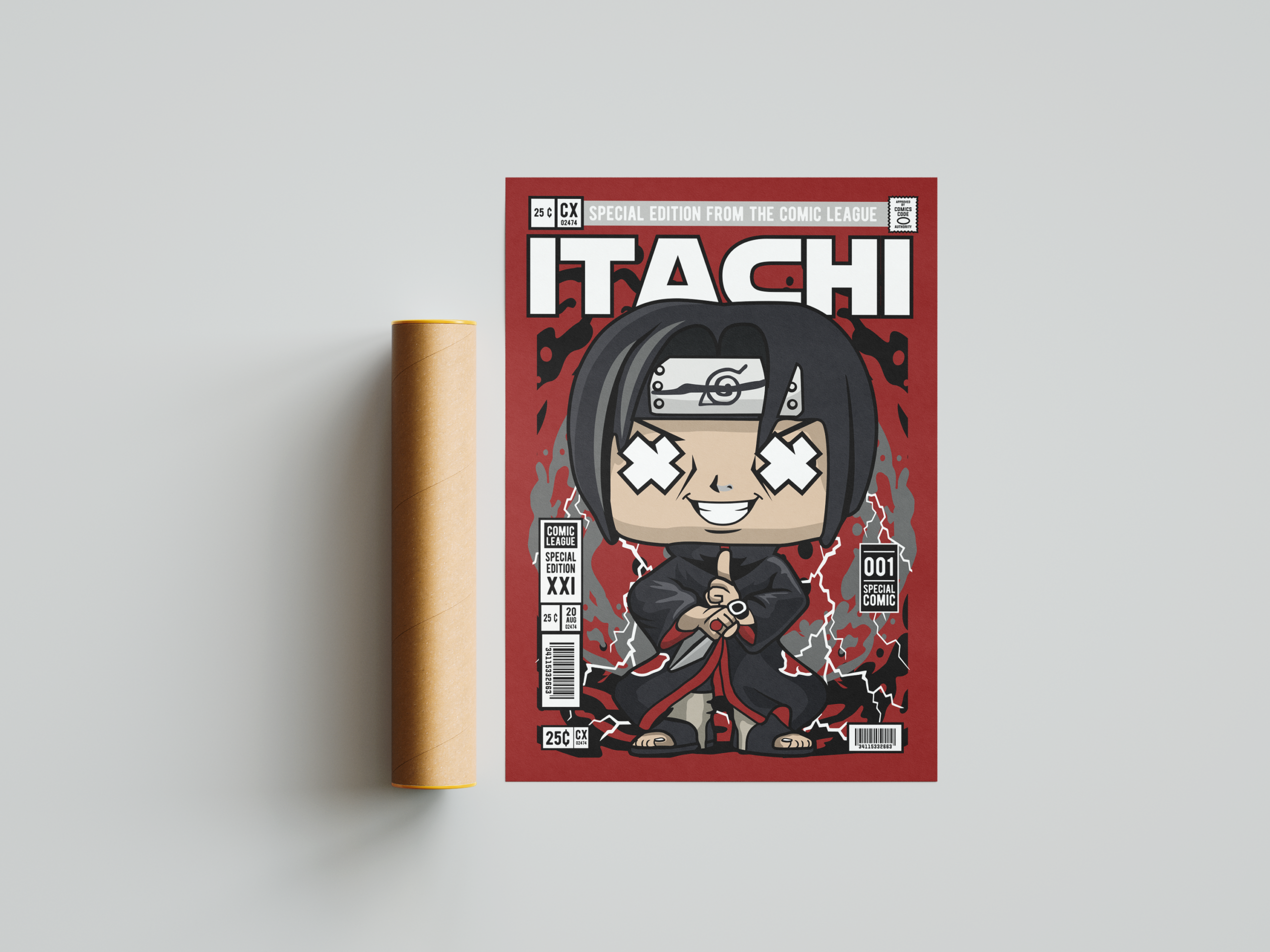 Vigilante Art Print Mockup